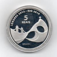 moeda bandeira olimpica comprar usado  Brasil 