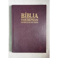 Usado, Bíblia Thompson 3ª Impressão 1994 Capa Dura-vinho(relíquia) comprar usado  Brasil 