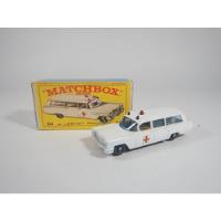 Miniatura Matchbox - Cadillac Ambulance - Nº 54 comprar usado  Brasil 