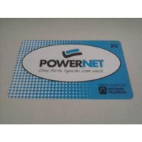Cartão Telefônico - Powernet - ( 1997 )  comprar usado  Brasil 