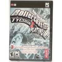Pc - Roller Coaster Tycoon 3  Platinum! - Original comprar usado  Brasil 