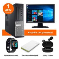 Desktop Barato Dell Optiplex Int I5 2g 8gb Ssd240+1tb Mon19w comprar usado  São Paulo