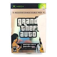 Grand Theft Auto Xbox Collection Double Pack Gta 3 Vice City comprar usado  Brasil 