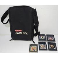 Lote 5 Jogos Antigos Originais Game Boy Nintendo + Bolsa  comprar usado  Brasil 