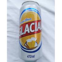 Lata Cerveja Glacial 473ml - Vazia - Ano 2013 -  Xb comprar usado  Brasil 