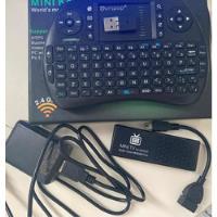 Mini Tv Box Mk808b Plus; Android 4.4;quad-core M805 +teclado comprar usado  Brasil 