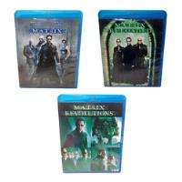 Blu Ray Trilogia Matrix Filmes Em Perfeito Estado comprar usado  Brasil 