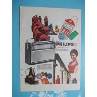 Propaganda Vintage. Rádio Philips/ Talco, Pomada Johnson & J comprar usado  Brasil 