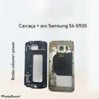 Carcaça+ Aro + Botão Volume + Botão Power Samsung S6 Orig comprar usado  Brasil 