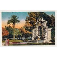 Antigo Cartão Postal - Italia - Napoli - Fontana Santa Lucia comprar usado  Brasil 