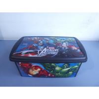 Caixa De Brinquedo Marvel Vingadores Plasútil comprar usado  Brasil 