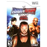 Jogo Wwe Smackdown Vs Raw 2008 Nintendo Wii Mídia Física Wwf, usado comprar usado  Brasil 