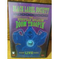 Dvd Black Label Society The European Invasion Doom Troopin  comprar usado  Brasil 