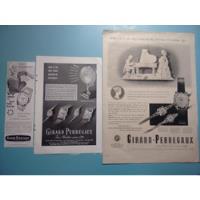 Propaganda Vintage (kit De 3) Girard Perregaux 39 Jewel And  comprar usado  Brasil 