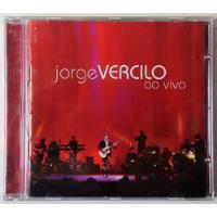 Cd - Jorge Vercillo - Ao Vivo - 2006, usado comprar usado  Brasil 