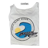 Camiseta Regata Surf Masculina Branca Marca North Peak Gg comprar usado  Brasil 