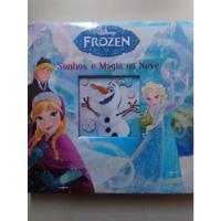 Livro Infantil Walt Disney Frozen Sonhos Magia Na Neve 802c comprar usado  Brasil 