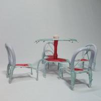 Miniatura Jogo Cadeira Mesa Feito Mão Arame Fio De Lã Disp comprar usado  Brasil 