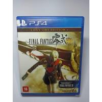 Final Fantasy Type 0 Hd - Day One Edition - Ps4 -física comprar usado  Brasil 