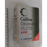 Livro Mini Dicionario Inglês Portugues Ingles Collins Gem  comprar usado  Brasil 
