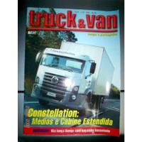 Revista Truck E Van Caminhão Vw Constellation Bongo Carga, usado comprar usado  Brasil 
