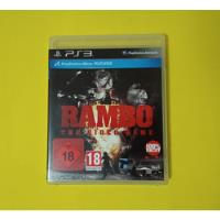 Rambo The Video Game (mídia Física - Ps3 - Playstation 3) comprar usado  Brasil 