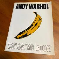 Livro Para Colorir Importado Andy Warhol Pop Art, usado comprar usado  Brasil 