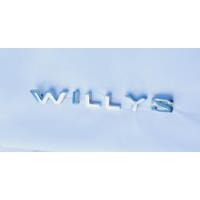 Emblema Letras Willys Capo Aero Willys comprar usado  Brasil 