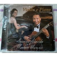 Ananias Almeida E Marluce Marques - Violão E Piano - Cd Novo comprar usado  Brasil 