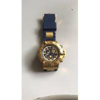 Relógio Subaqua Noma18527 Banhado A Ouro 18k Correia Azul comprar usado  Brasil 