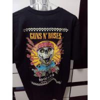 Camiseta Oficial Guns N' Roses Rock In Rio Event Tour 2022 comprar usado  Brasil 