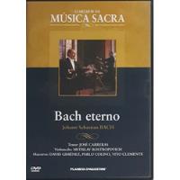 Usado, Dvd Bach Eterno Mstislav Rostropovich José Carreras Impecáve comprar usado  Brasil 