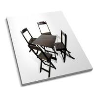  Projeto Para Fabricação De Mesa E Cadeira Dobrável P/ Email comprar usado  Brasil 
