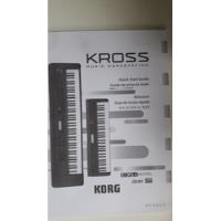 Usado, Manual De Instruções Kross- Music Workstation / Korg comprar usado  Brasil 