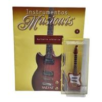 Instrumentos Musicais Miniatura + Revista Salvat Guitarra  comprar usado  Brasil 