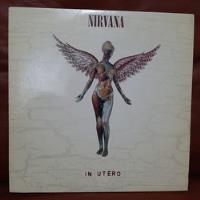 Lp Nirvana In Utero - Primeira Press 1993 - C/ Encarte Raro comprar usado  Brasil 