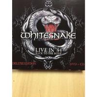 Cd+dvd Whitesnake Live In 84  Back To The Bone Nacional 2015 comprar usado  Brasil 