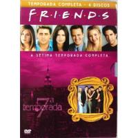 Friends 7ª Temporada Dvd 4 Discos Capa Com Luva Frete 15 comprar usado  Brasil 