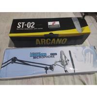 Microfone Arcano St-02 + Braço Articulado + Cabo Santoangelo, usado comprar usado  Brasil 