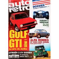 Revista Auto Retro Francesa - Alfa Gt Junior, Golf Gti Mk1 comprar usado  Brasil 