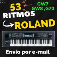 Ritmos Roland Profissionais Gw7 Gw8 G70 E Prelude 53 Ritmos  comprar usado  Brasil 