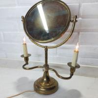 Luminária Metal Dourado Antiguid 2 Espelhos 45x31x13cm 2kg comprar usado  Brasil 