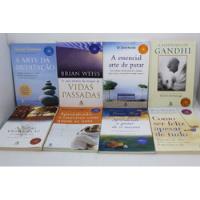 Coleção Auto-estima 24 Livros A Arte Da Meditação  + A Cura Através Da Terapia De Vidas Passadas + A Essencial Arte De Parar  + A Sabedoria De Gandhi + A Última Grande Lição + Aprendendo A Conviver  comprar usado  Brasil 