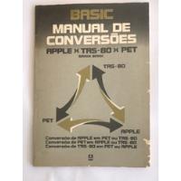 Basic Manual De Conversões Apple X Trs-80 X Pet Ed Ao Livro  comprar usado  Brasil 