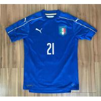 Camisa Itália 2017 Pirlo - Camiseta Seleção Futebol Azul, usado comprar usado  Brasil 