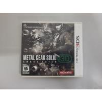 Metal Gear Solid Snake Eater 3d 3ds Original Completo comprar usado  Brasil 