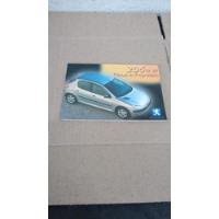 Manual Do Proprietário Peugeot 206 (2001) - Usado comprar usado  Brasil 