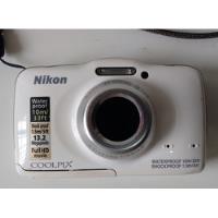 Usado, Nikon Coolpix S32 Compacta Cor  Branco - Ver Descrição comprar usado  Brasil 