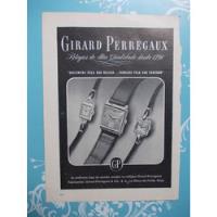 Propaganda Vintage. Relógio Girard Perregaux. Jaeger-le Coul comprar usado  Brasil 
