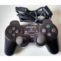 Controle Joystick Sony Playstation Dualshock 2 Black, usado comprar usado  Brasil 
